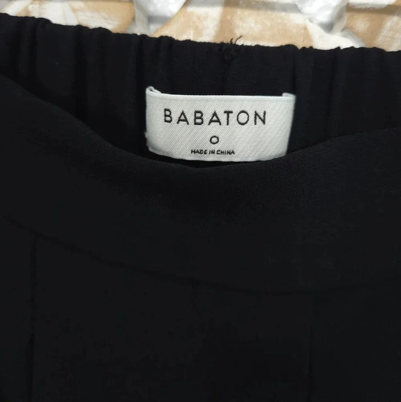 Babaton Black Cohen Crepe Ankle Pants - Picture 6 of 10